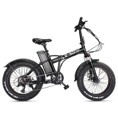 China OEM Design Aluminum Alloy 20 Inch Fat Tire Electric Foldable Bicycle 7 Speed ​​Electric Bike 36v 750w With XOFO Motor 20*4.0 Tire ebike iFat-01A for sale