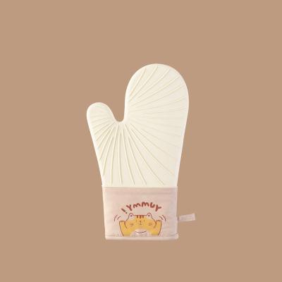 China Wholesale Professional Heat Resistant More Superior Heat Resistant Silicone Maker Baking Glove for sale