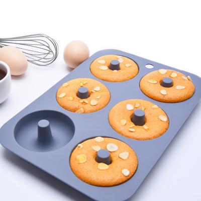 China Wholesale Reusable Disposable Liners Donut Silicone Cake Molds for sale