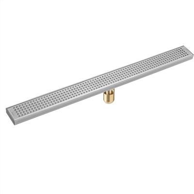 China Durable Chinese Suppliers Tile Custom Linear Insert Shower Drains Rectangular Shower Drains for sale