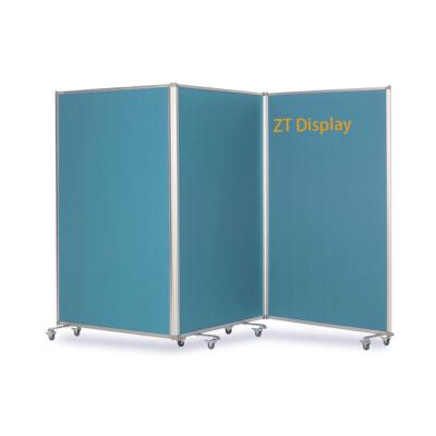 China KT Aluminum And Folding Board Screen For Advertising Campaigns And Clipping Up Space Portable Folding Billboards for sale