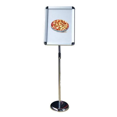 China A4 Display Poster Aluminum Sign Holder Rack Advertising Board for sale