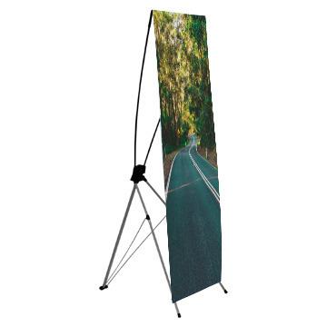 China Exhibition Manufacture Supply Low Price Advertising X Rack Promotional Display Banner 60*160cm for sale