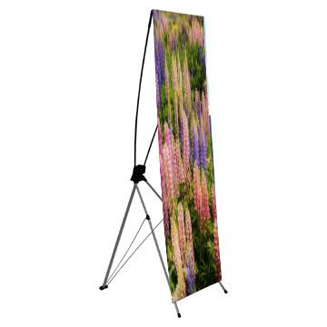 China Promotional Exhibition Advertising X Rack Display Banner 80*180cm for sale