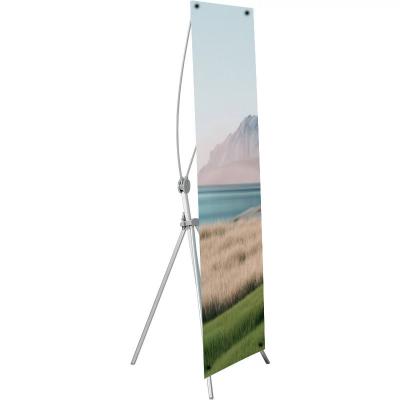 China Exhibition Advertising X Banner Size 60 X 160 Cm 80 X 180 Cm For Trade Show Low Price Stand X Banner Stand for sale