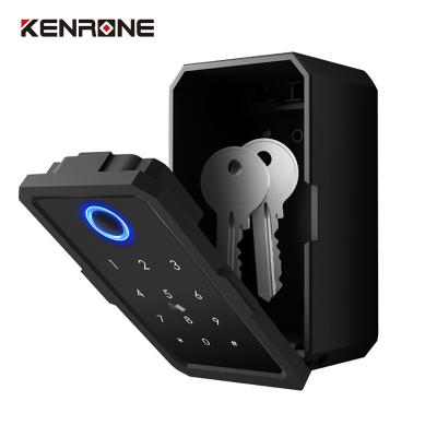 China Home/Apartment/Modern Smart Key Box Fingerprint Decor Office/Campus/Dorm Key Box High Quality Waterproof Wall Organizer for sale