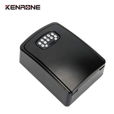 China Usb Zinc Alloy Blue Smart Waterproof Home Mini Key Box Tooth Key Box Safes for sale