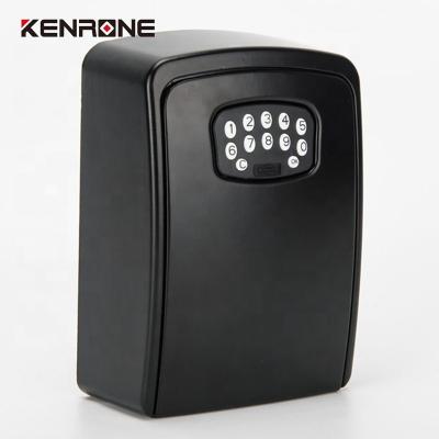 China Anti-theft Waterproof Key Anti-theft Tooth Key Safe Blue APP Home Security Box Smart Lock Box for sale