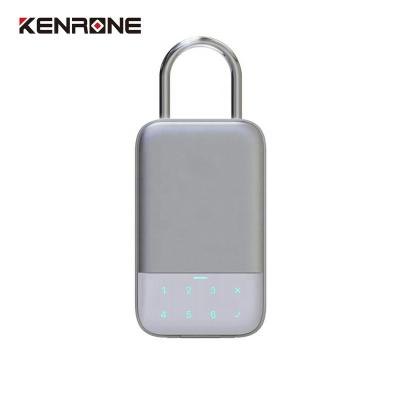 China Home/Apartment/New Smart Electronic Key Lock Box Modern Safe Wall Mount Tuya Office/Campus/Dorm Fingerprint Key Box for sale