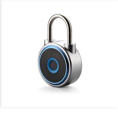 China Suitcase+luggage+backpack Amazon Selling Fingerprint Protection Lock Safe Anti-theft Intelligent Keyless Smart Padlock for sale