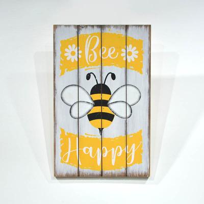 China CLASSIC Custom The Bee Shaped Bee Shaped Wooden Picture Frame Home Wall Hangings Wall Decorations for sale