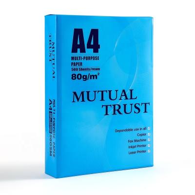 China Cheap High Quality A4 80 GSM Copy Paper A4 Copy Paper For Business School Office for sale