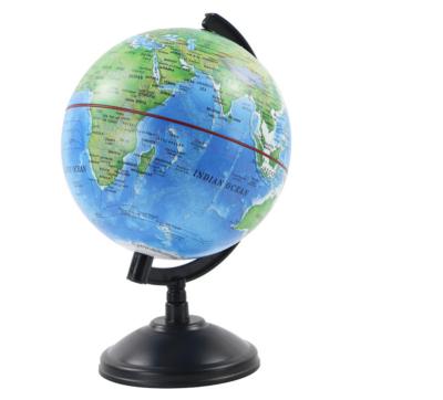 China Geography teaching 20CM diameter ruler plastic globe with plastic base, Tellurion, geography use for sale