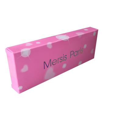 China Recyclable Custom Pink Wick Boxes Creative Paper Packaging Box for sale