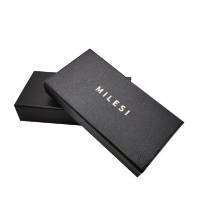 China Recycled Materials Black Custom Boxes With Logo Eyelash Boxes Gift Packaging for sale