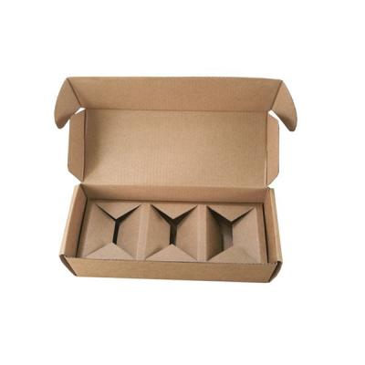 China Recyclable Kraft Paper Box Packaging For Corrugated Candles Candle Box for sale