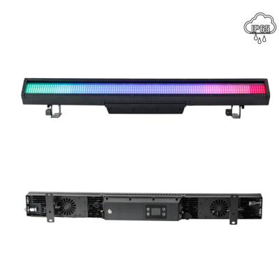 China Outdoor IP65 RGBW 420W Stage Lighting DMX RDM Wall Washer Pixel Strobe Led Bar Light With Electronic Frost for sale