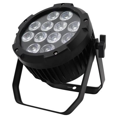 China IP65 Super Quiet 12pcs 18W RGBW Spotlight Outdoor 6-In-1 UV Waterproof 12*18W RGBWA+UV LED Par Light for sale