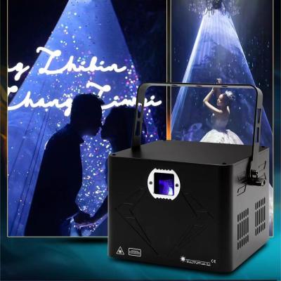 China Wedding Laser Lights Show 5w 10w RGB ILDA Laser Snow Projector Party Disco Stage Animation Lazer Dj Laser Lights for sale