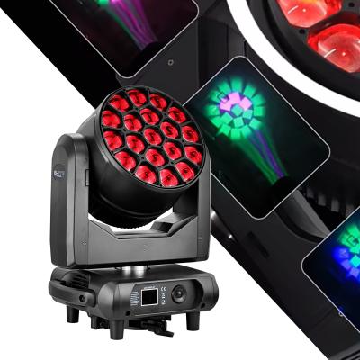 China Zoom Mini Bee Eye K15 4in1 RGBW 19*40W LED Wash Moving Head Light for sale