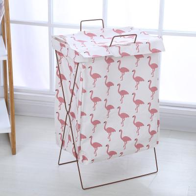 China Eco-friendly Durable Foldable Hamper And Laundry Hamper Storage Bags With Folding Legs for sale