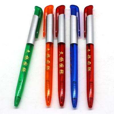 China wholesale promotional pen advertising vall pen hotel ballpoint plastic pen for sale