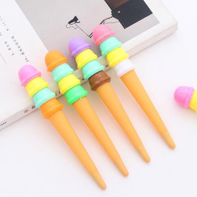 China Promotional Hot Selling Pen Kids Gifts The Ice Cream Ball Pen High Quality Creative Ball Pen for sale