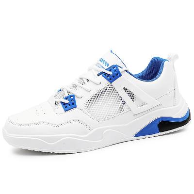 China Hollow Sports Leisure Sports Shoes New Breathable Basketball Shoes Men's Shoes for sale