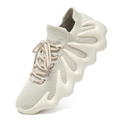 China Fashion High Quality Lightweight Hot Sale Trendy Flight Woven Casual Shoes\Comfortable\Sock Sports Sneakers for sale