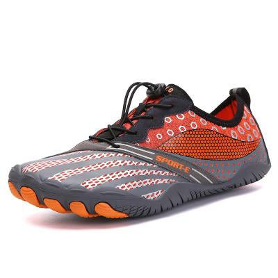 China Sole non-slip rubber beach rubber lace for men and women outdoor quick-dry non-slip barefoot swimming shoes for sale