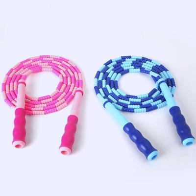 China 2022 Fitness Exercise Fancy Children's Rope Skipping Adjustable Bamboo Jump Rope for sale