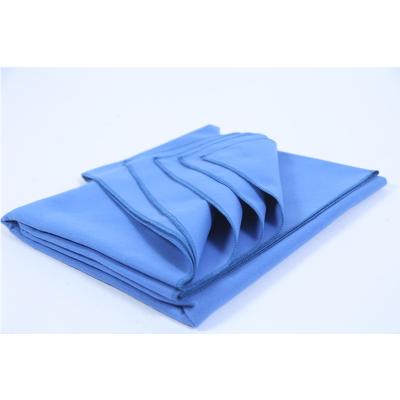 China 2022 Hot Selling Durable Anti-slip Yoga Towel Blue High Quality Anti-slip Yoga Mat Towel for sale