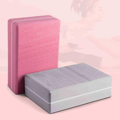 China Hot Selling Durable Double Cork High Density Modern EVA Yoga Bricks from Amazon for sale