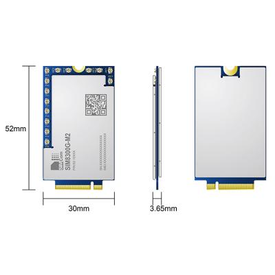 China 5G Internal Module SIMCOM SIM8300G-m2 5G NR/LTE-FDD/LTE-TDD/HSPA+ Module for sale