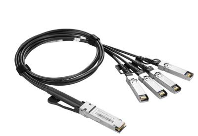 China Hot Pluggable 40Gb/S Qsfp+ Passive Copper Cable , 4×10Gb/S SFP+  DAC Cable for sale