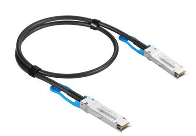 China 4 Channel QSFP28 100g Breakout Cable , Cisco DAC Cable SFF- 8665 Compliant for sale