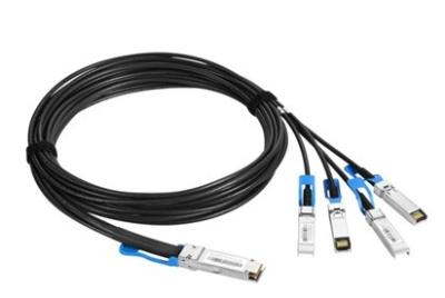 중국 100G QSFP28/4SFP28 Dac Sfp 광케이블, PVC 재킷 5m Twinax 케이블 판매용