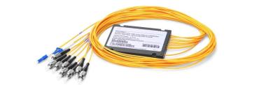 China 4 Channels CWDM MUX DEMUX , Dual Fiber CWDM Splitter 1270 - 1330nm Compact Design for sale