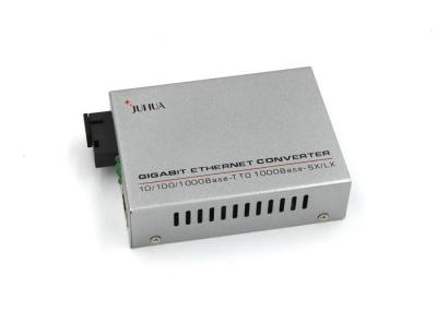 China Single Optical Port SC Ethernet  Media Converter 1310nm A 1550nm B IEEE802.3 Standard for sale