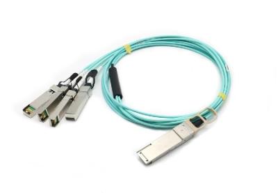 China 4*SFP28 kanalisiert Sfp aktives der Kabel-100Gb/S multi Getriebe Quellvereinbarungs-100m zu verkaufen