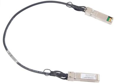 China 0.5 Meter SFP+ Copper Twinax Direct Attach Cable , Cisco Twinax Passive Copper Cable for sale