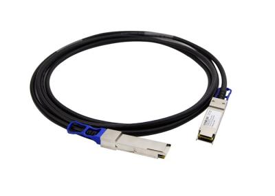 China 40G QSFP-SFP Passive Direct Attach Cables With High Density QSFP 38 - PIN Connector for sale