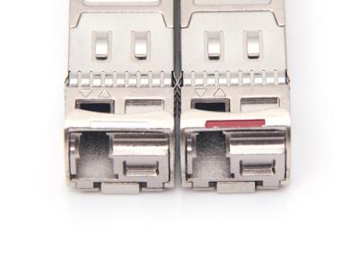 China One Fiber BiDi SFP+ Optical Transceiver , 1.3 Gbps Gigabit Fiber Transceiver LC Connector for sale