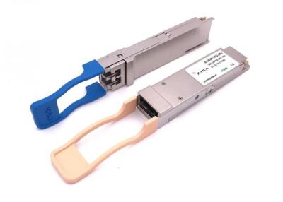 중국 4×28G QSFP 100G 광학적인 송수신기 단위 MMF 850nm 100M 거리 3.3V 판매용