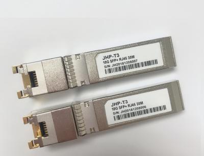 중국 광섬유 10G-T 구리 SFP RJ45의 광섬유 송수신기 10G 기초 구리 단위, 양립한 HP 판매용