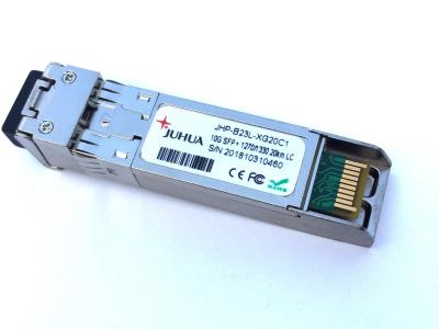 중국 10 기가비트 이더네트를 위한 10GBASE SFP+ 단위는 표준 SMF, WDM SFP+의 단일 나선을 수술합니다 판매용