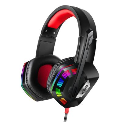 China M1 Supra-Aural Gaming Headset For PC Compatible With PC PS4 PS5 Xbox One Laptop Mac Phone Tablet Plug 3.5mm*2+USB Type for sale