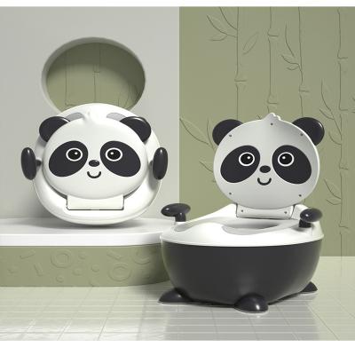 China New plastic type cute red panda urination training animal toilet for kids for sale