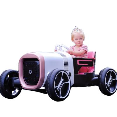 China Ride On Toy 2021 New Design Double Open Doors Kids Electric Car Two Seat Kids Ride On Electric Car for sale