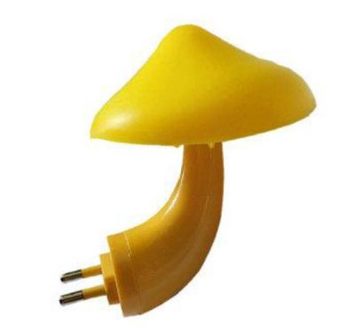 China Modern Custom Night Light Mushroom Plug Into The Wall Babies Room 4 Color Automatic Sensor For Kids for sale